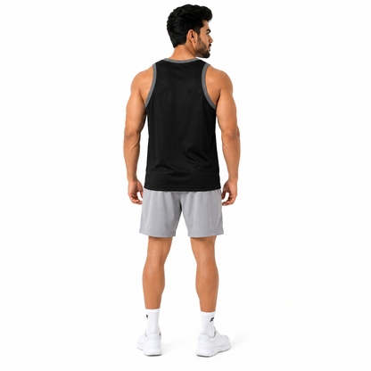 Performance Mesh Tank with Contrast RIB