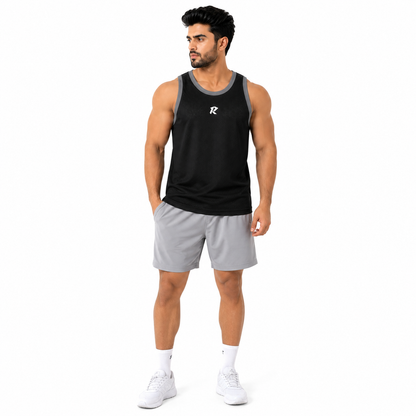 Performance Mesh Tank with Contrast RIB
