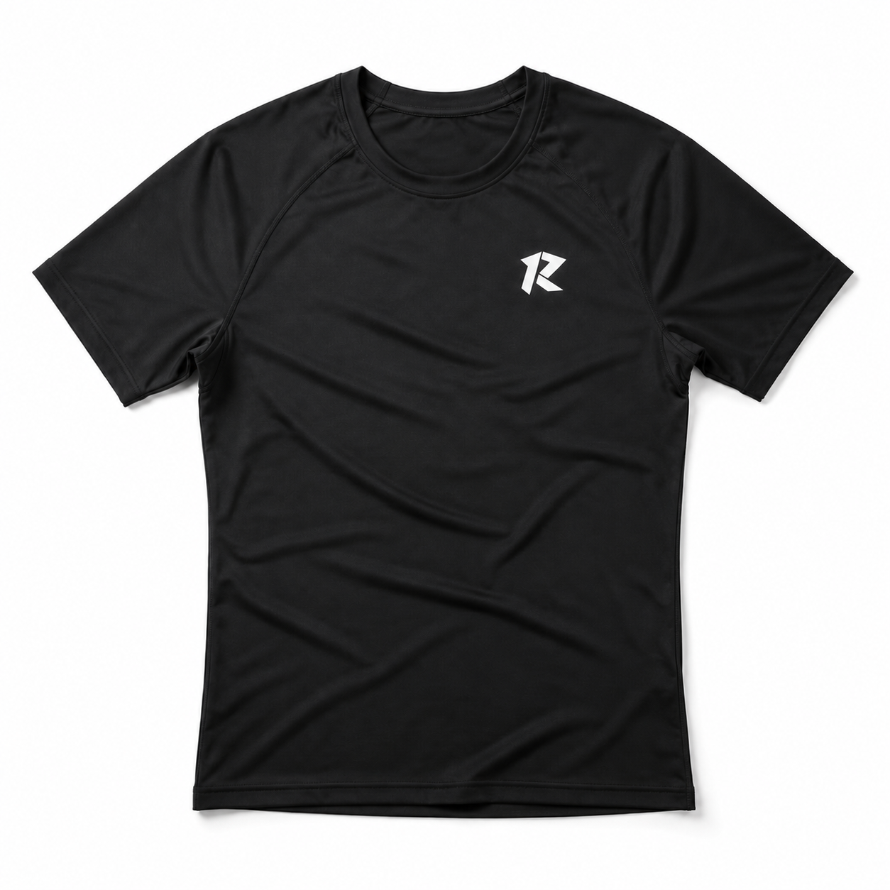 Drifit Raglan Sleeve Compression Shirt - Black
