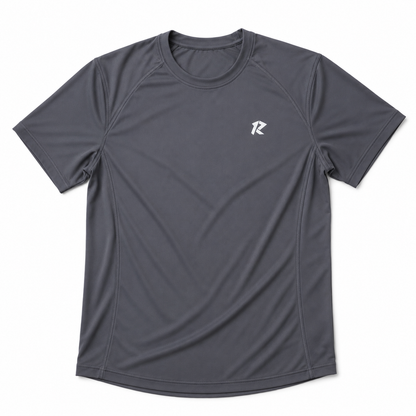 Women Drifit - 4 Way Stretch Performance Tee - Dark Grey