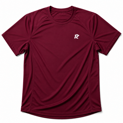 Women Drifit - 4 Way Stretch Performance Tee - Maroon