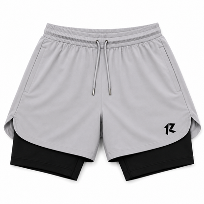 Hybrid Shorts - Light Grey