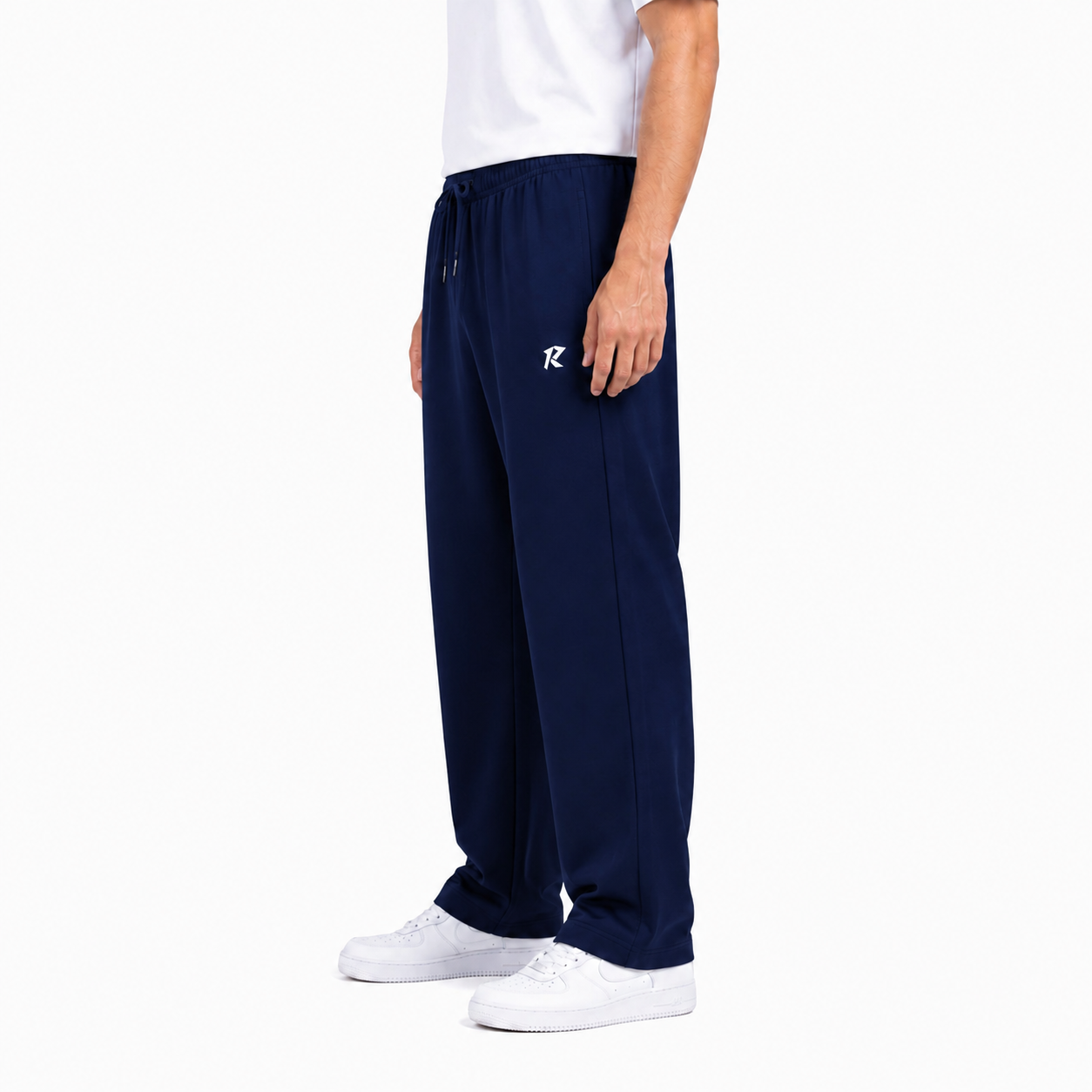 Loose Bottom Trouser - Navy Blue