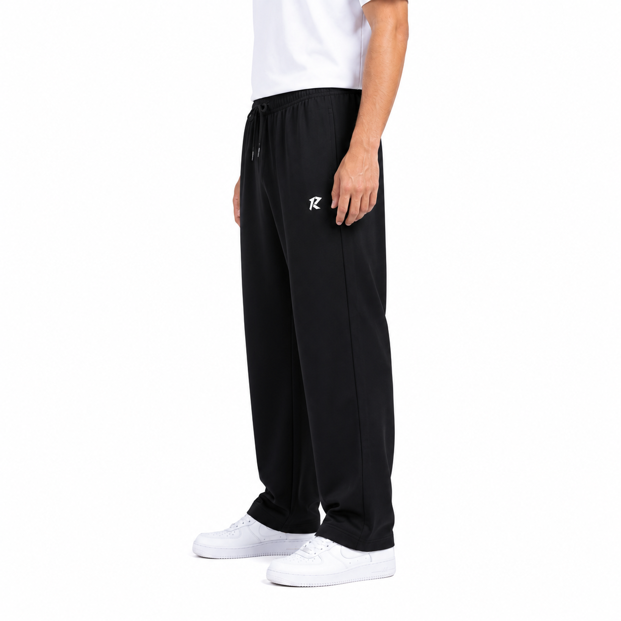 Loose Bottom Trouser - Black