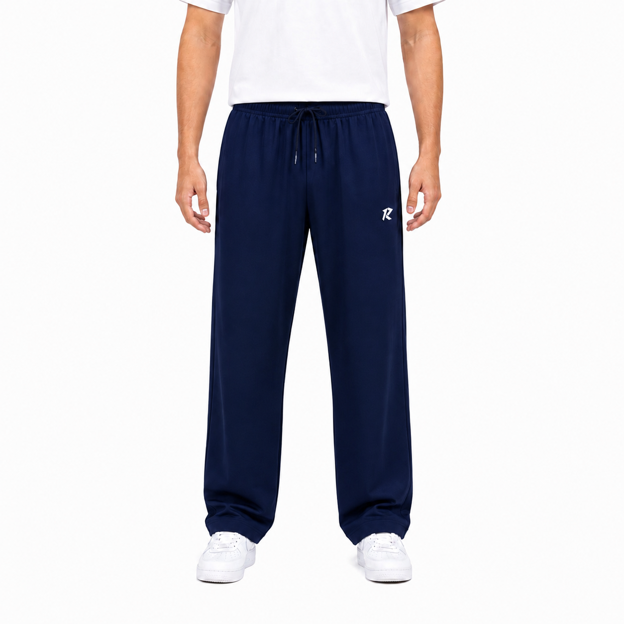 Loose Bottom Trouser - Navy Blue