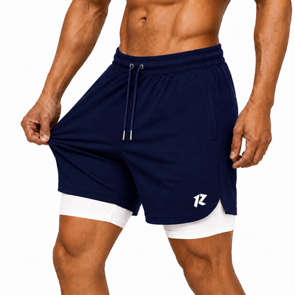 Hybrid Shorts - Navy Blue
