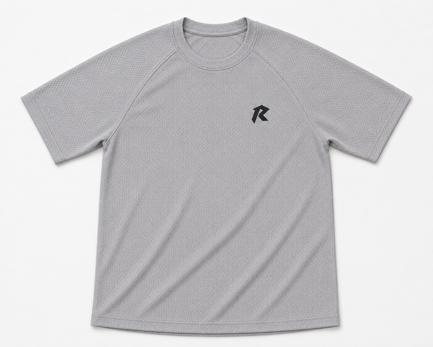 Women Mesh Performance Tee - Silver Grey