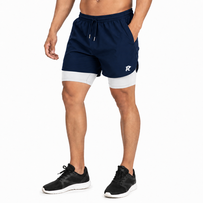 Hybrid Shorts - Navy Blue
